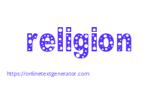 religion