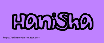 Hanisha