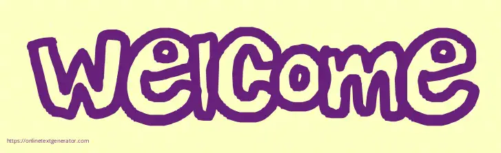Welcome