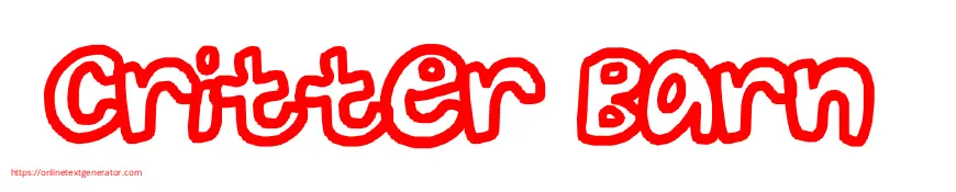 Critter Barn 