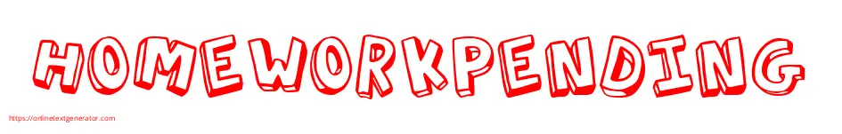 Homeworkpending