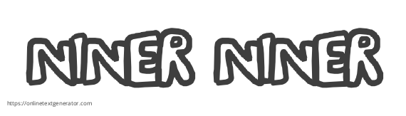 NINER NINER