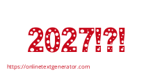 2027!?!