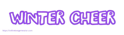 WINTER CHEER