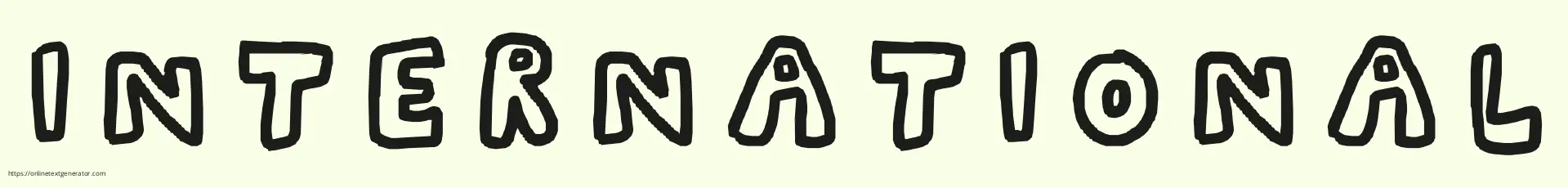 I N T E R N A T I O N A L