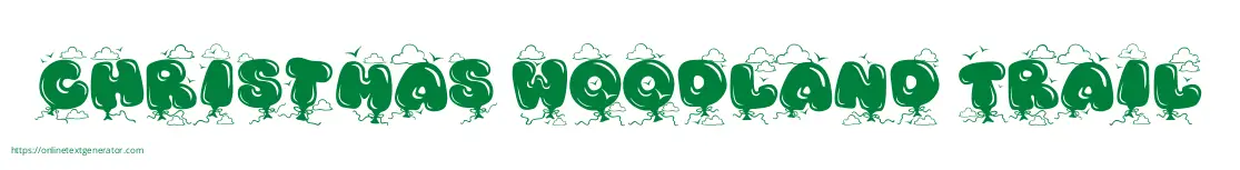 Christmas Woodland Trail