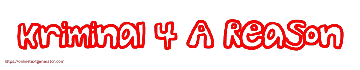 Kriminal 4 A Reason
