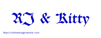 RJ & Kitty