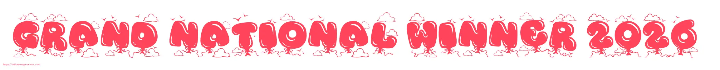 GRAND NATIONAL WINNER 2026 