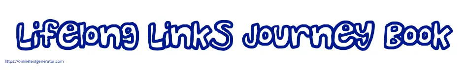 Lifelong Links Journey Book